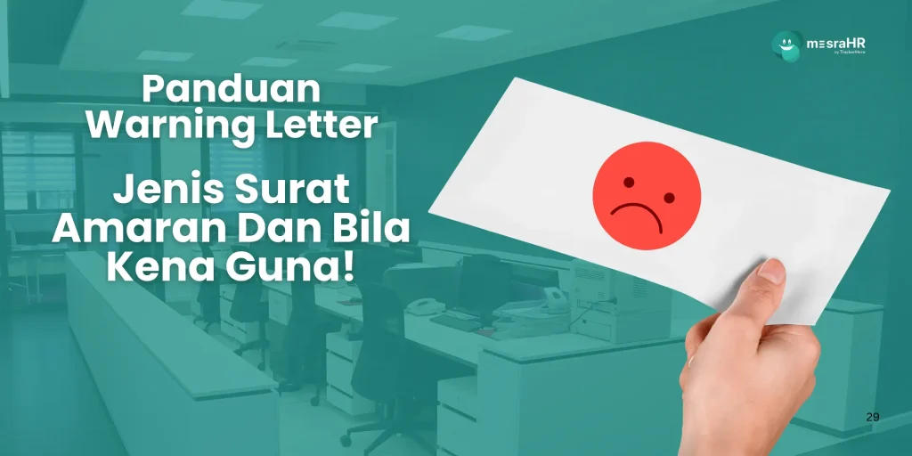 Panduan Warning Letter